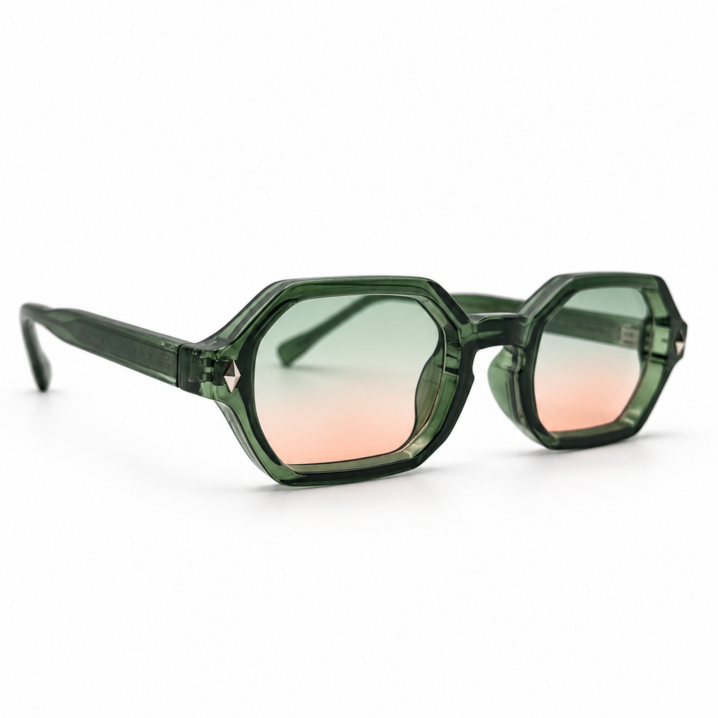 Forest Blush zonnebril schuin aanzicht